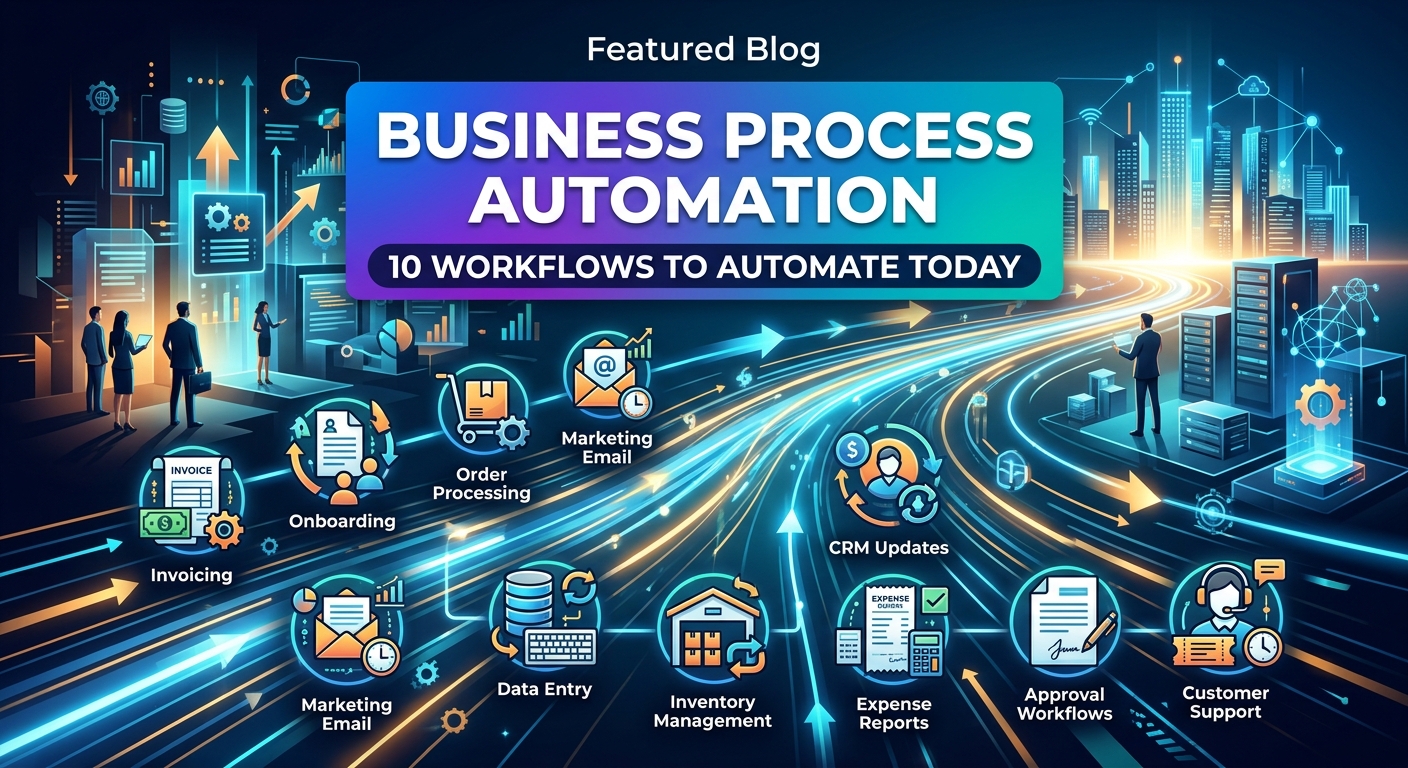 Business Process Automation: 10 Workflows to Automate Today